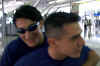 Ale y Turco en el aeropuerto